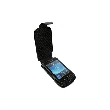 BlackBerry Torch 9800 Piel Frama iMagnum Ledertasche - Schwarz