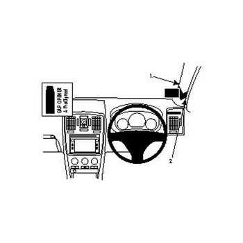 Brodit ProClip Cadillac BLS 06-10
