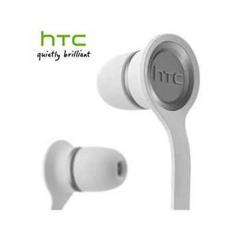 HTC RC E190 Stereo Headset - Incredible, Sensation,  Sensation 4G, Sensation XE Wildfire S, Touch HD - Weiss