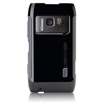 Nokia N8 Case-Mate POP Hartschalen Tasche - Schwarz / Grau