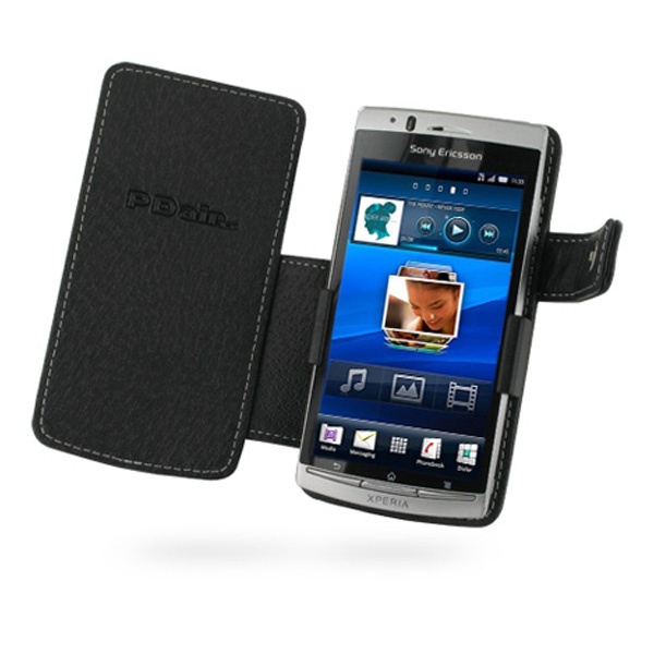 Кожаный чехол с креплением на ремень для Sony Ericsson Xperia Arc X12 (нату