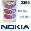 Ersatz Tastenmatte Nokia 2300 - Rot / Blau
