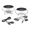 Aktiver Mini Lautsprecher - SOUNDDISK WEISS