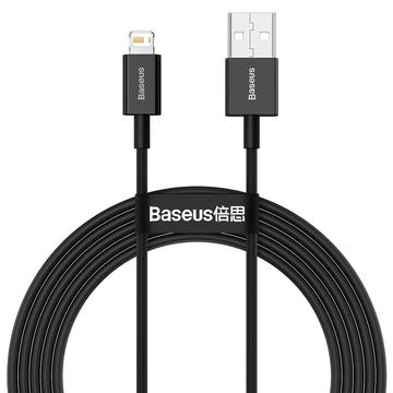 Baseus Superior Series Lightning Kabel - 1m - Schwarz