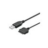 Goobay USB Datenkabel - iPad, iPhone 4, 4S, iPhone 3G, 3GS, iPod - Schwarz