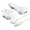 iPod & iPhone Reise-Kit - Wei� 	