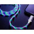Reekin LED schwimmendes RGB MicroUSB-Kabel - 1m, 2A