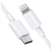 Saii Schnell USB-C / Lightning Kabel - 1m (Offene Verpackung - Ausgezeichnet) - Weiß
