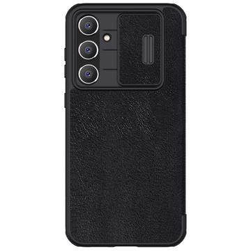 Samsung Galaxy S23 FE Nillkin Qin Pro Flip Case - Schwarz