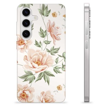 Samsung Galaxy S24 TPU Hülle - Blumen