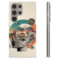 Samsung Galaxy S24 Ultra TPU Hülle - Abstrakte Collage