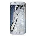 Samsung Galaxy S7 Edge LCD und Touchscreen Reparatur (GH97-18533B) - Silber