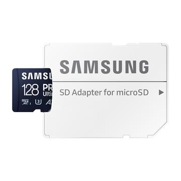 Samsung Pro Ultimate MicroSDXC-Speicherkarte mit SD-Adapter MB-MY128SA/WW - 128 GB