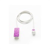 Novero Soho Fashion Crystal Flowers Bluetooth Kopfh�rer - Violett / Wei�