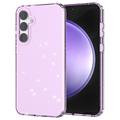 Samsung Galaxy S23 FE Stylish Glitter Serie TPU Hülle - Violett