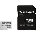 Transcend 300S microSDXC-Speicherkarte mit SD-Adapter TS512GUSD300S-A - 512 GB