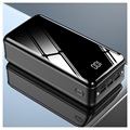 3-Port USB Quick Charge Powerbank 50000mAh - PD 18W (Offene Verpackung - Zufriedenstellend) - Schwarz