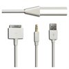 USB 3.5mm AUX Audio / Laden / Sync-Kabel - iPad, iPhone, iPod - Wei�