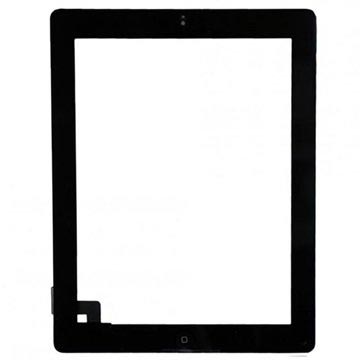 iPad 2 Displayglas & Touch Screen - Schwarz