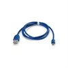 microUSB Data Kabel - Blau