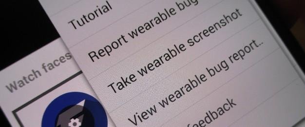 Wearable: Screenshot erstellen