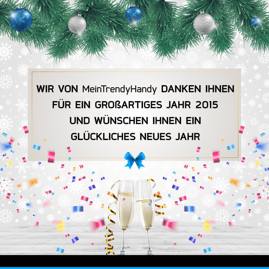 Neujahr Glückwunsch