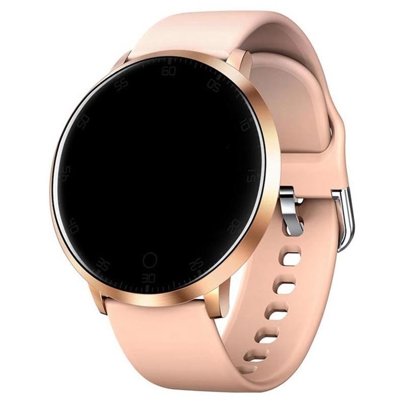 Wasserdichte Smartwatch in Rotgold Smartwatch in Rosa mit IP68 Schutzart