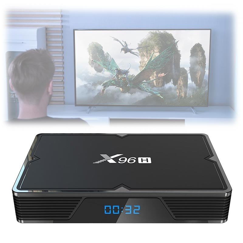 X96H 6K TV Box mit Android 9.0