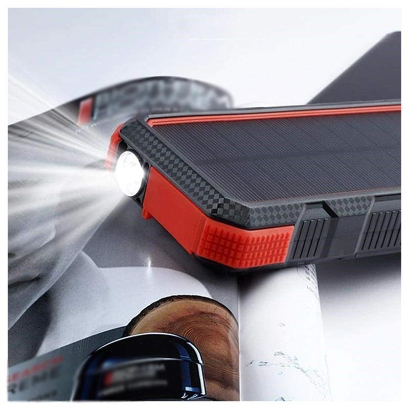 Wasserbeständige Powerbanl Schnell Solar Powerbank/Qi Ladegerät