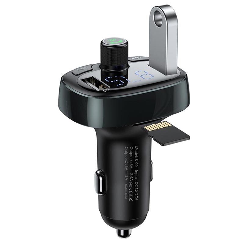 Baseus S-09 Bluetooth FM Transmitter FM Transmitter von Baseus