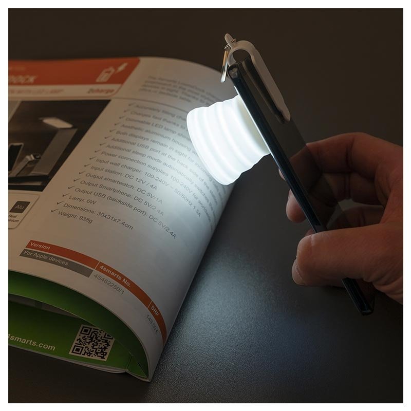 4smarts Clip-On Smartphone Blitzlicht Diffusor Universeller Blitzlicht Diffusor für Smartphones von 4smarts