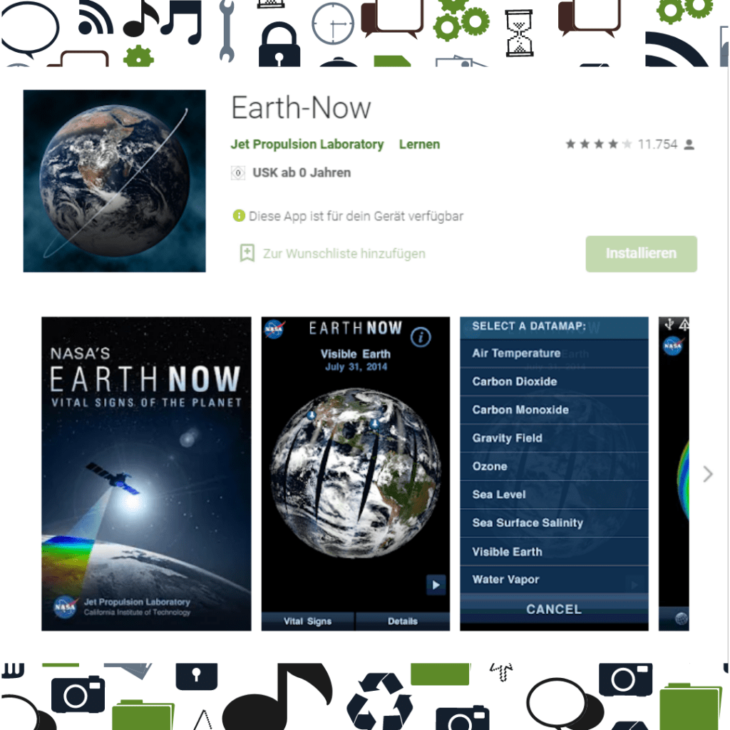 Earth-Now Lern-App