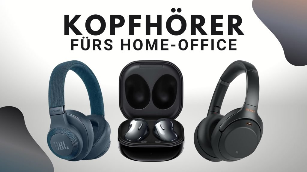 Kopfhörer für die Arbeit von Zuhause aus Kopfhörer fürs Home-Office