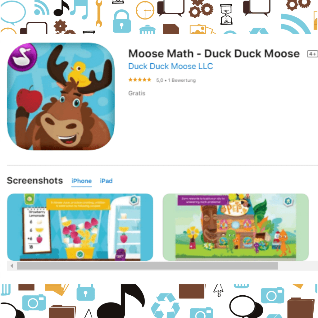 Duck Duck Moose Lern-App