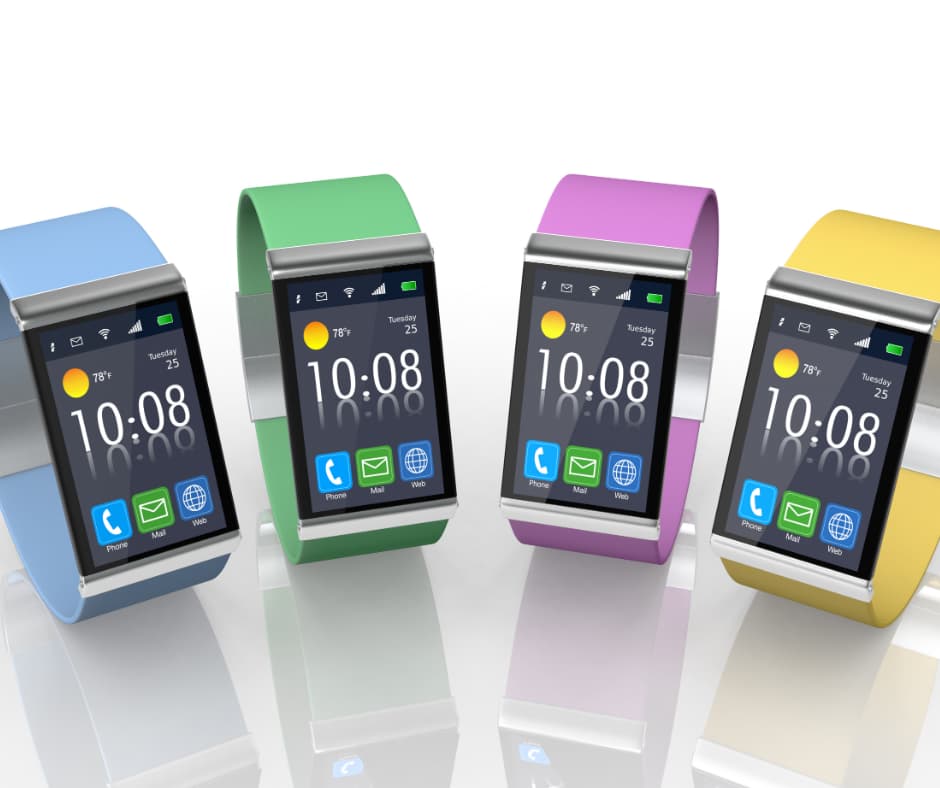 Smart Uhren in verschiedenen Farben