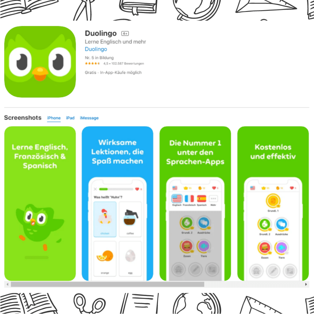 Duolingo Sprachlern-App