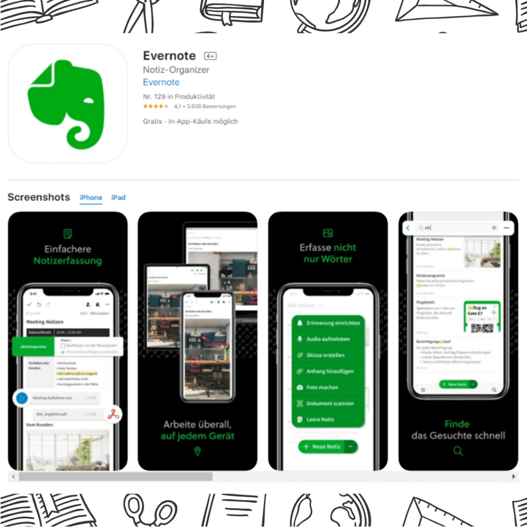 Evernote Organizer-App