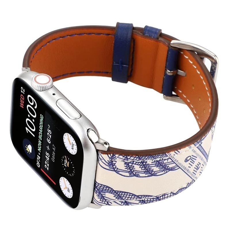 Pattern iWatch Lederarmband