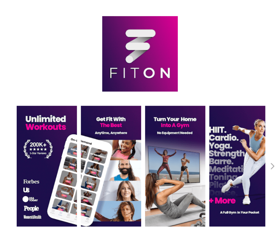 FitOn Fitness App