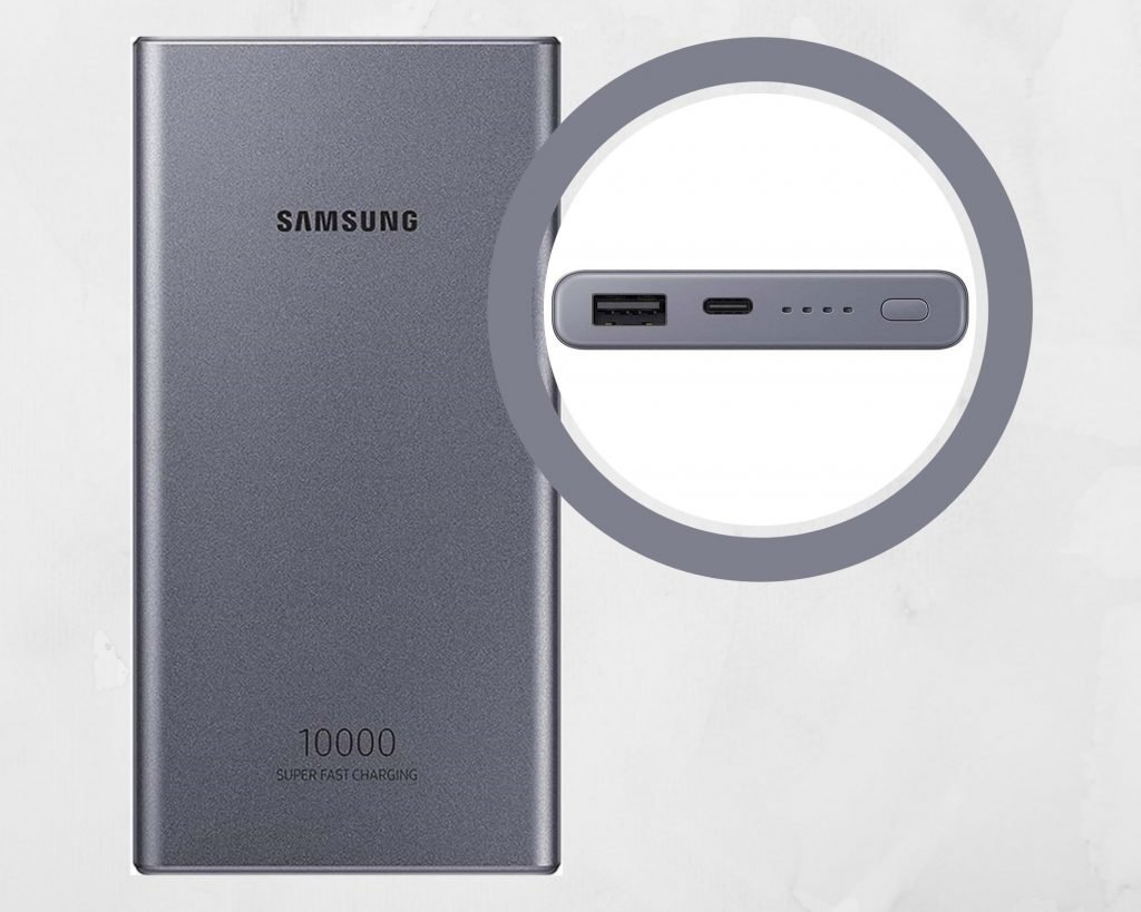 Powerbank mit 10000mAh von Samsung