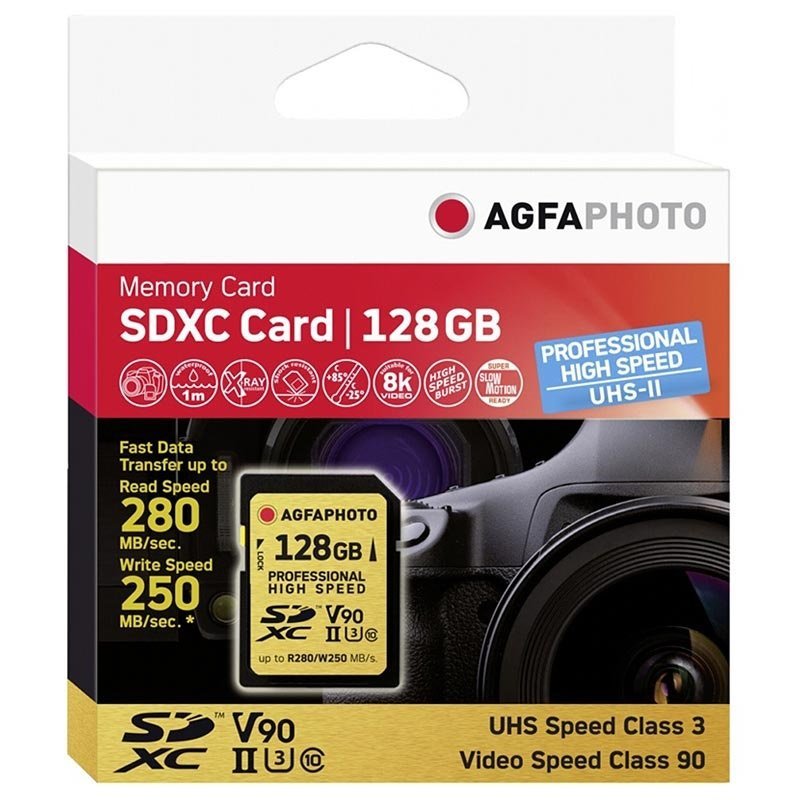 AgfaPhoto Professional High Speed SDXC SanDisk Extreme MicroSDXC-Karte High Speed SDXC Karte von AgfaPhoto
