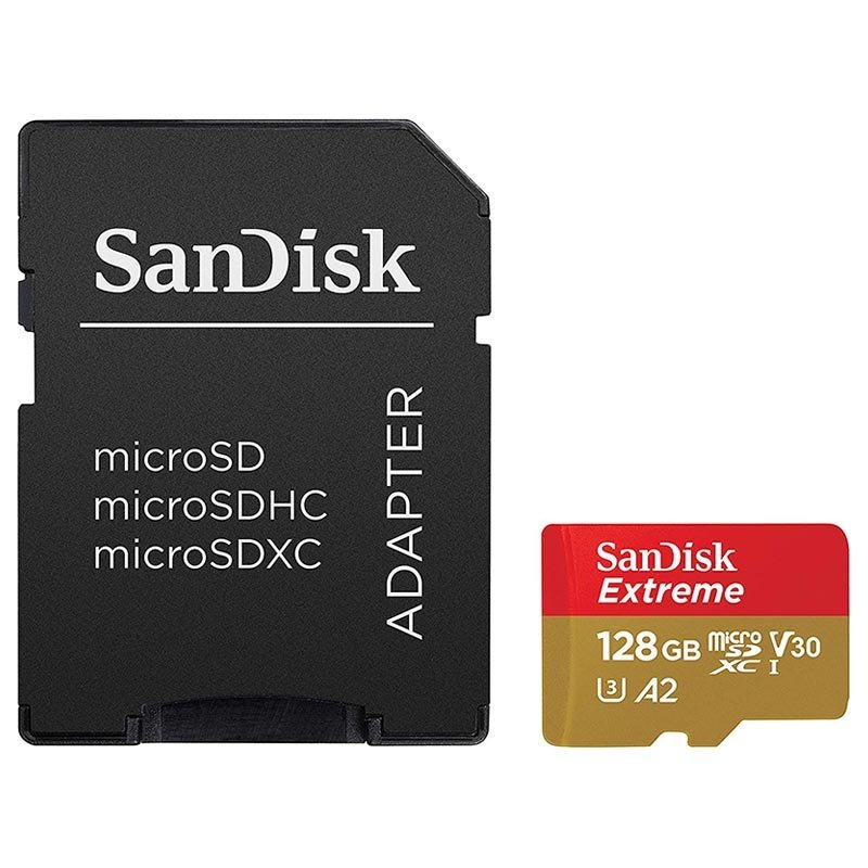 SanDisk Extreme MicroSDXC Speicherkarte SanDisk Extreme 128GB Speicherkarte