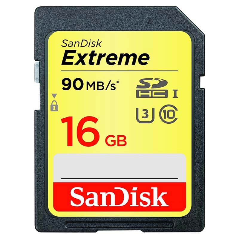 SanDisk SDSDXNE-016G-GNCIN Extreme Speicherkarte SanDisk Extreme SDHC Karte