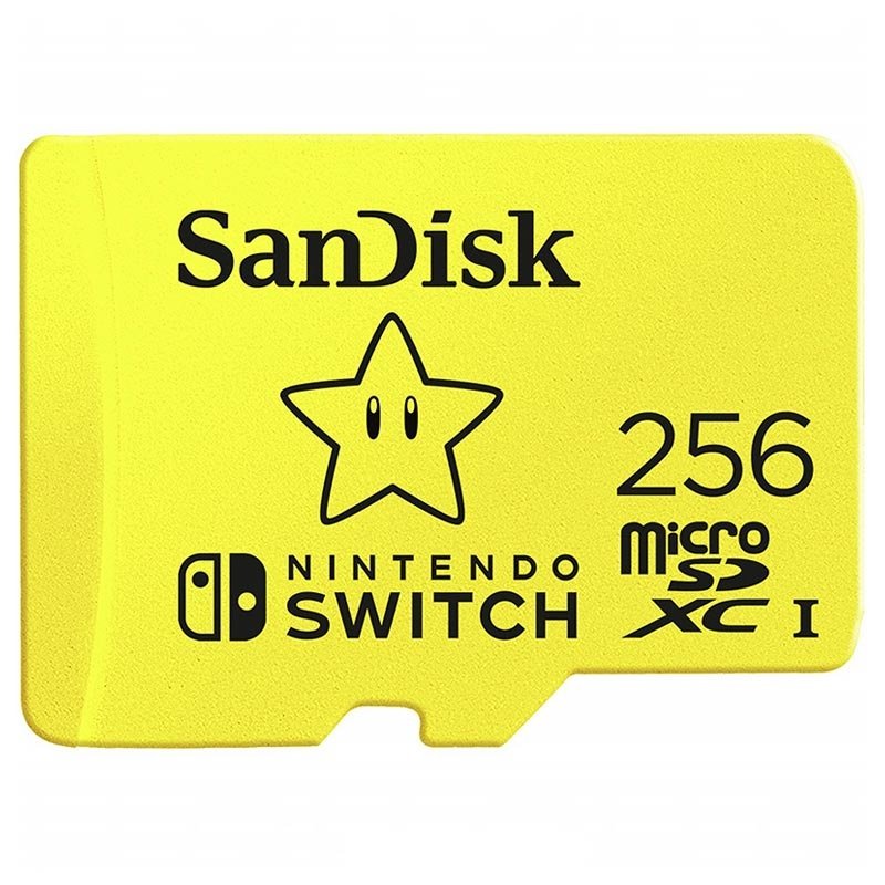 SanDisk Micro SD-Karte für Nintendo Switch på 256GB
