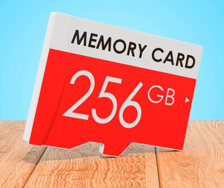 256 GB Speicherkarte