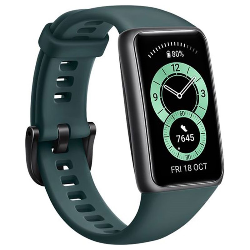 Grünes Fitness-Armband von Huawei