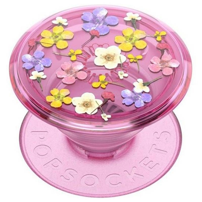 PopSocket mit mit Blumen - Rosa