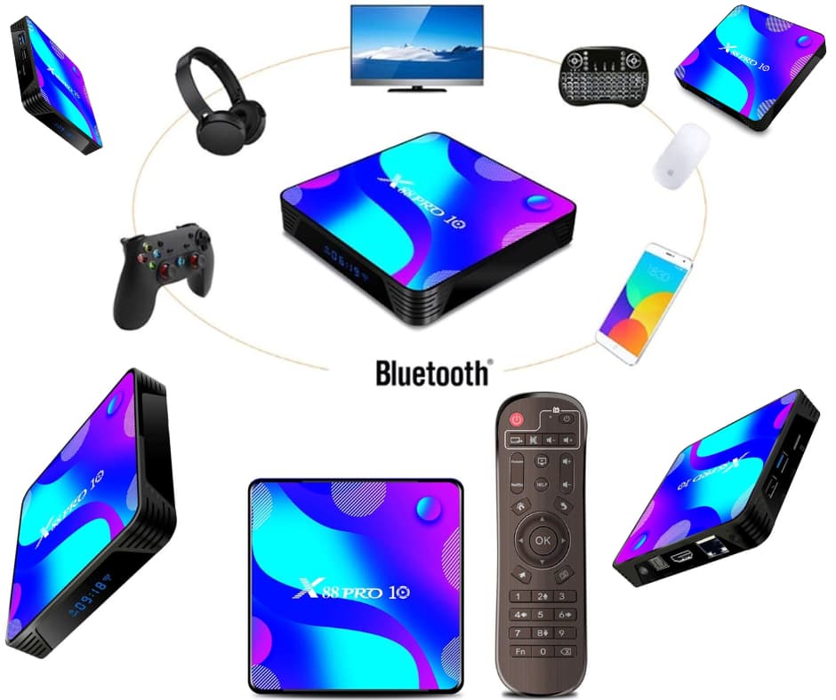 Intelligente Android 11 TV-Box von X88