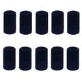 10 Stk. Elastische Nylon Fingerschützer für Sport - Schwarz