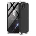 GKK Abnehmbare OnePlus 9 Hülle - Silber / Schwarz